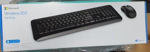 Microsoft Wireless Desktop 850 Keyboard and Mouse - Black