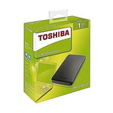 Toshiba 1TB Canvio Basics USB 3.0 2.5 inch External HDD - Black