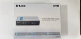 D-Link 4 Port USB KVM Switch