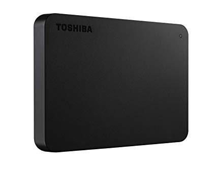 Toshiba 1TB Canvio Basics USB 3.0 2.5 inch External HDD - Black