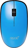 Enet Wireless Optical Mouse - Blue