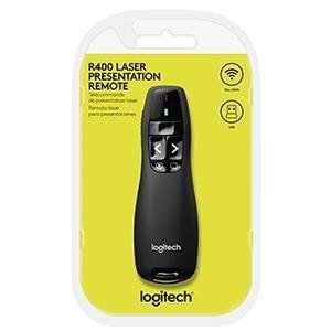 Logitech R400 Wireless Presenter - Black