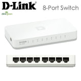 D-Link 8-Port 10/100 Desktop Switch DES-1008A