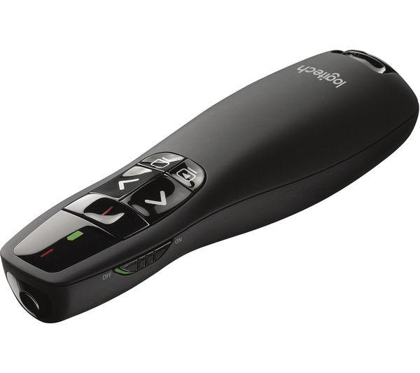 Logitech R400 Wireless Presenter - Black